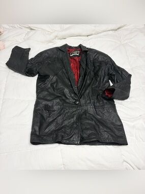 Vintage JFS Genuine Leather Jacket